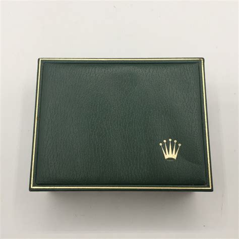 Rolex Watch Box Case 64.00.02 Men's Green Vintage Genuine 